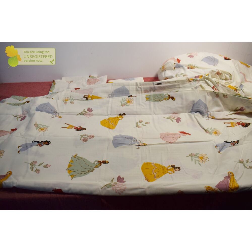 Pillowfort The Disney Princess Collection Characters Sheet Set Full (Incomplete) - Picture 6 of 13